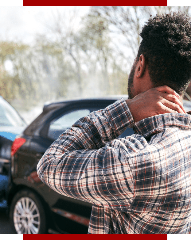 Man faced neck injury photo
